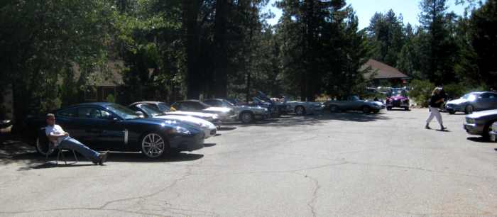 Inland Empire Jaguar Club  6th Annual Concours  at the Historic Idyllwild Inn in Idyllwild, California