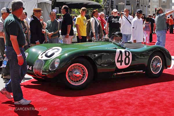 Jaguar CType 1952 California Mille San Francisco California 2008