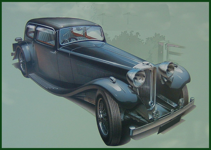 Jaguar S.S.I Saloon 1934