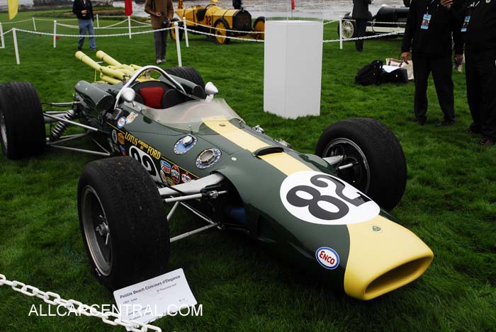 Lotus-Ford 38 sn-1 1965 Pebble Beach Concours d'Elegance® 2010