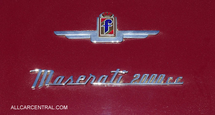 Maserati 2000CC Pininfarina