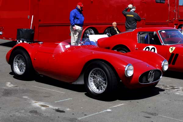 Maserati A6GCS sn2053 1954 Ferrari challenge Infineon Raceway