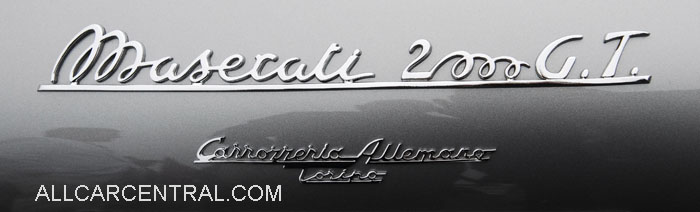 Maserati A6G Allemano Coupe 1956 1st