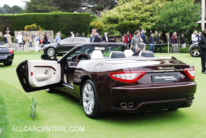 Maserati GranTurismo Convertible 2011. Pebble Beach Concours d'Elegance®