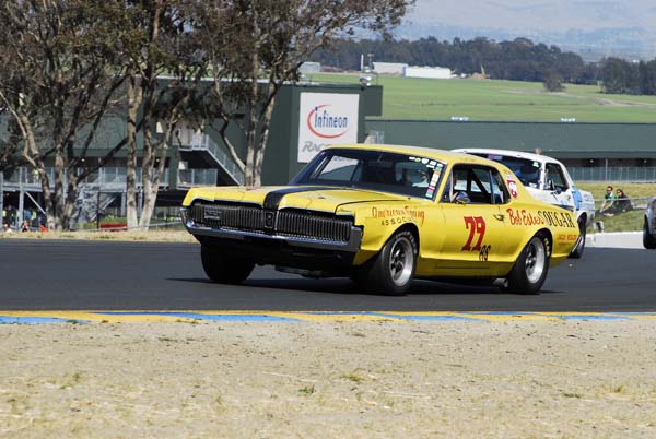 Mercury Cougar 1967. Wine Country Classic Historic Car Races