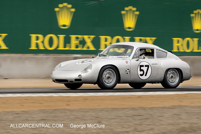 Porsche 356 Abarth GTL 1961 William H Lyon  Rolex Monterey Motorsports Reunion 2014
