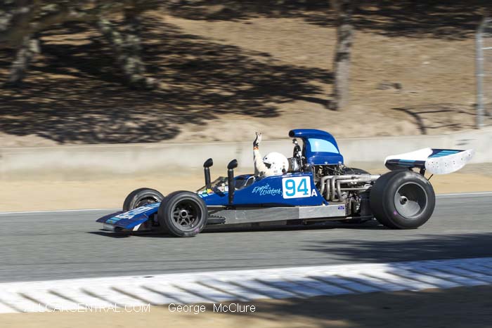 Crossle 15F Formula 5000 1968 Craig Shrontz   Rolex Monterey Motorsports Reunion 2015