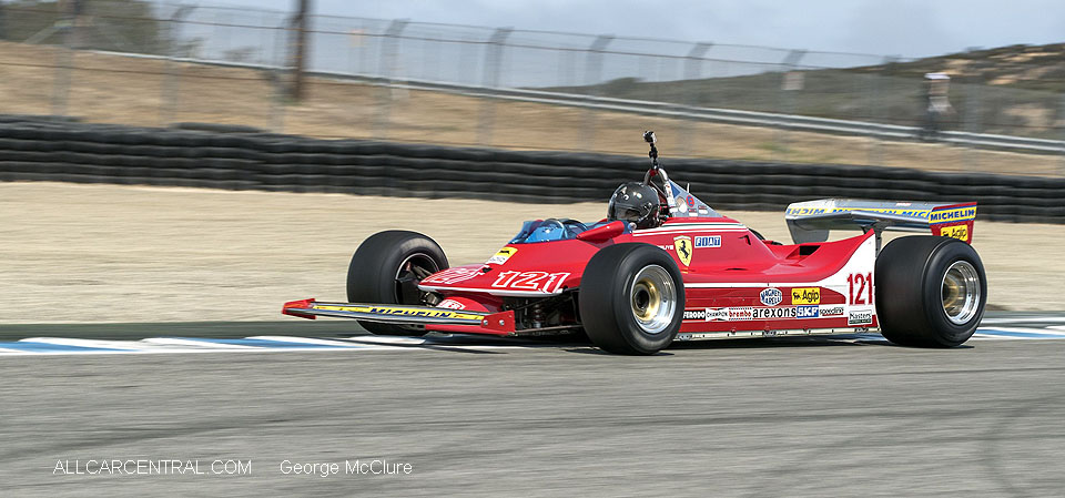   Ferrari 1979 312 T4 Jacques Villeneuve  Monterey Motorsports Reunion 2016