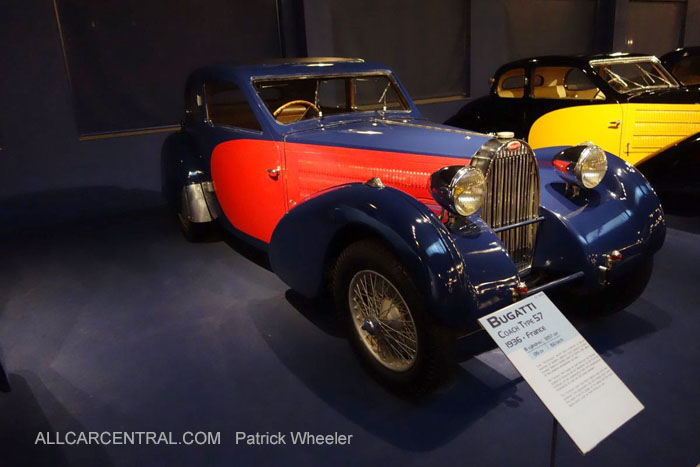  Bugatti Coach Type 57 1936  Musee National de l'automobile 2015