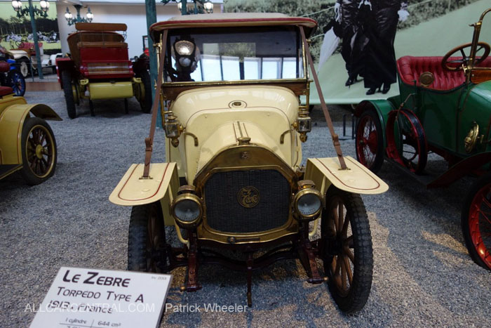  Le Zebre Torpedo Type A 1913   Musee National de l'automobile 2015