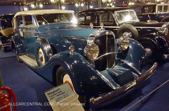  Maybach Cabriolet DS8 1934  Musee National de l'automobile 2015