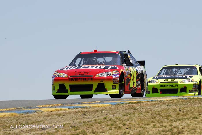 Jeff Gordon NASCAR Infineon Raceway 2011