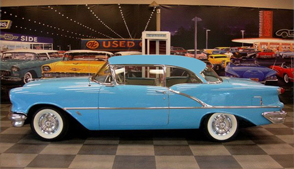 Oldsmobile 88 hardtop 1956 Submitted by Rick Feibusch 2009