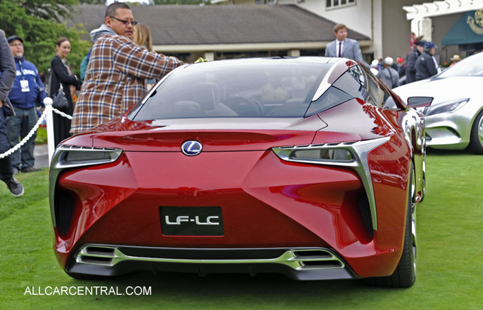 Lexus LF-LC concept hybrid 2013 Pebble Beach Concours d'Elegance 2012 
