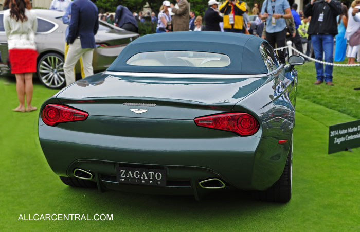 Aston Martin DB-9 Zagato Centennial 2014 2013 Pebble Beach Concours d'Elegance