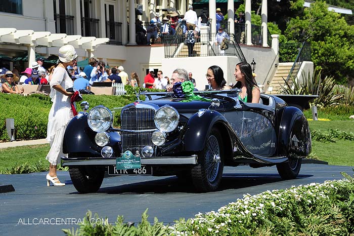 Alvis Speed 25 Offord & Sons Open Two Seater 1938  Pebble Beach Concours d'Elegance 2015