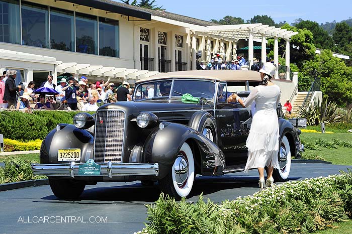 Cadillac 90 Fleetwood Convertible Sedan 1936  Pebble Beach Concours d'Elegance 2015