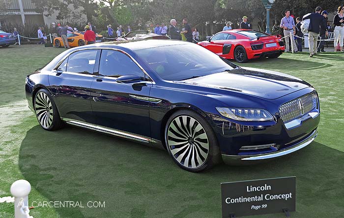  Lincoln Continental Concept 2015  Pebble Beach Concours d'Elegance 2015