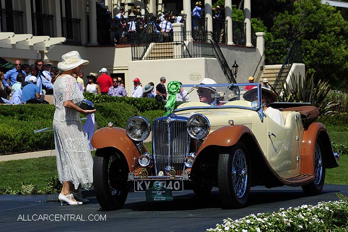 SS Cars SS1 Tourer 1934  Pebble Beach Concours d'Elegance 2015