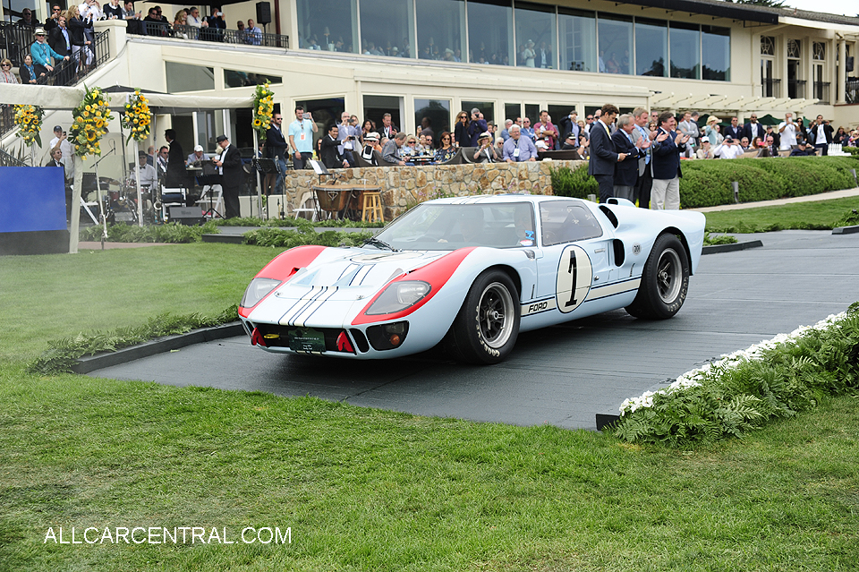  Ford GT40 sn-P-1015 Mk II 1965 
Pebble Beach Concours 2016
