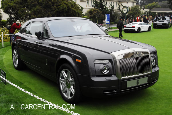 Rolls-Royce Phantom Coupe 2009. Pebble Beach Concours d'Elegance