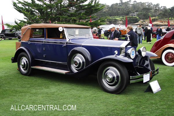 Rolls-Royce Phantom I Brewster Newmarket Convertible Sedan 1930
