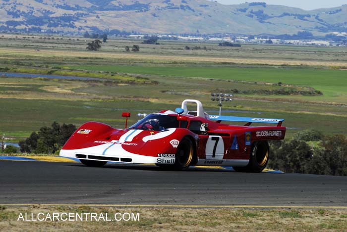 Ferrari 512F sn-1048 1970 Infineon Raceway
Sonoma, California  2010