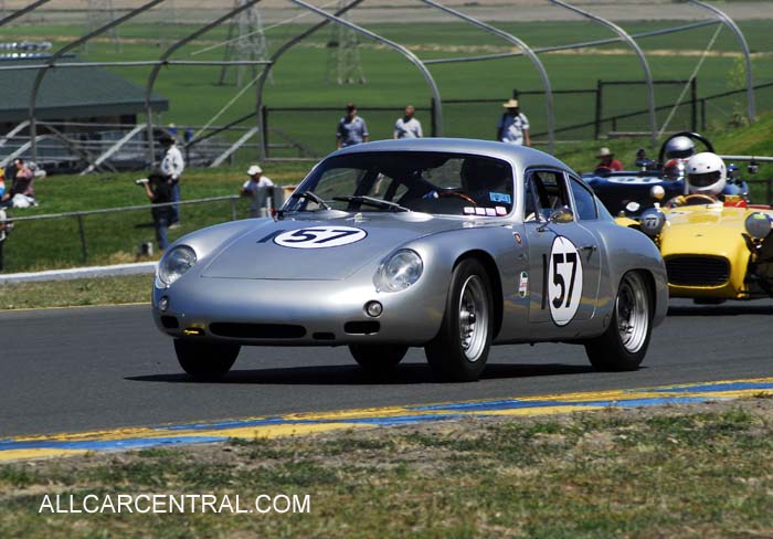 Porsche Abarth GTL sn-1015 1961  
Infineon Raceway Sonoma, California  2010