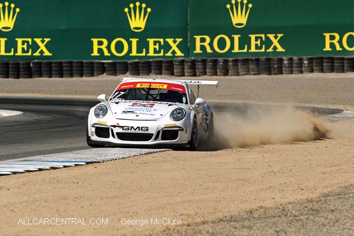 Porsche 911 GTS CUP Alec Udell   Pirelli World Challenge Mazda Raceway Laguna Seca 2015