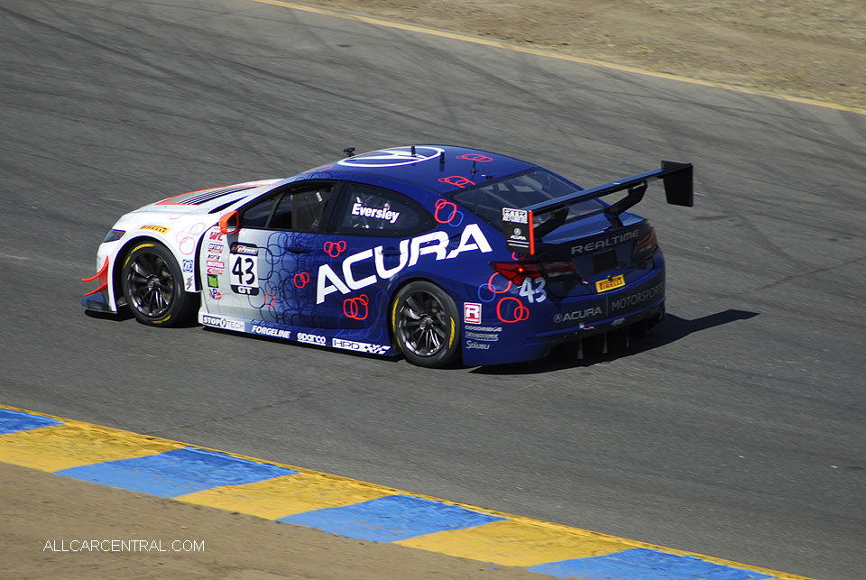  Acura TLX-GT Ryan Eversley 	Pirelli World Challenge Sonoma Raceway 2016