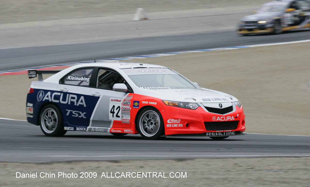 Acura TSX TC SCCA Pro   Pierre Kleinubing Mazda Raceway Laguna Seca