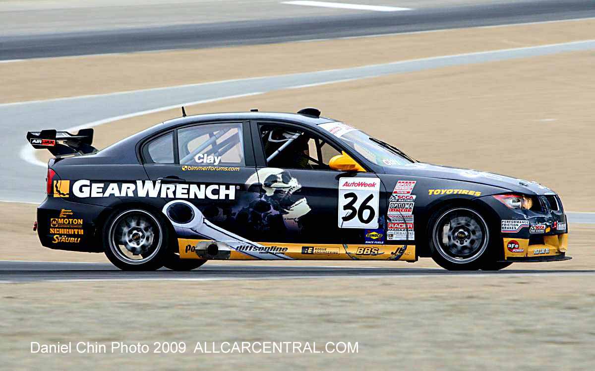 BMW 328i TC Gaines Clay  SCCA Pro   Mazda Raceway Laguna Seca