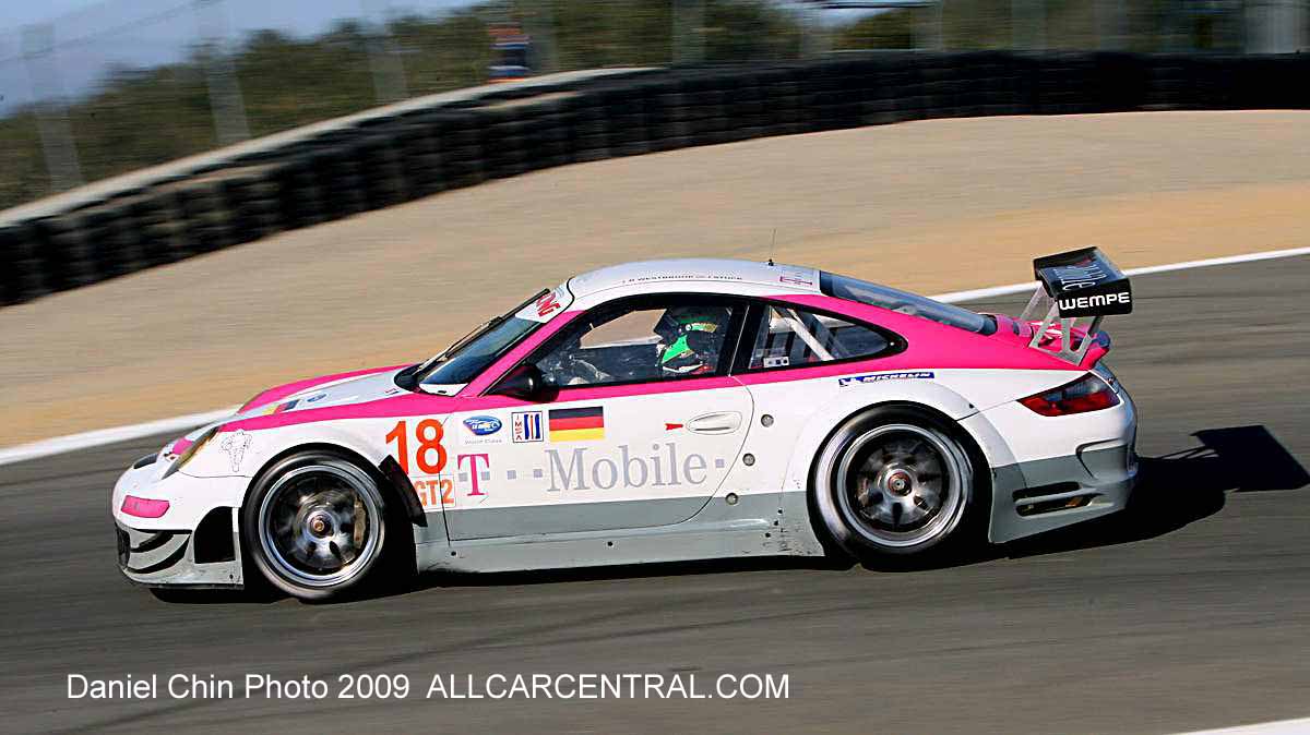 Porsche 911 GT3 RSR GT2 Richard Westbrook Johannes Stuck Lance David Arnold Mazda Raceway Laguna Seca