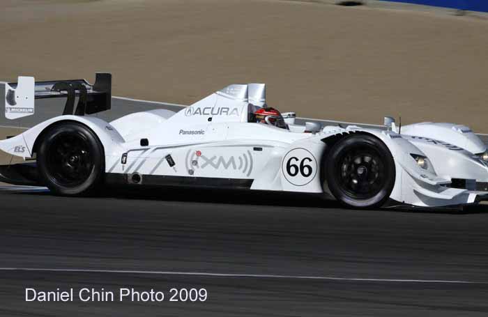 De Ferran and Simon Pagenaud Acura ARX-02a Mazda Raceway Laguna Seca
