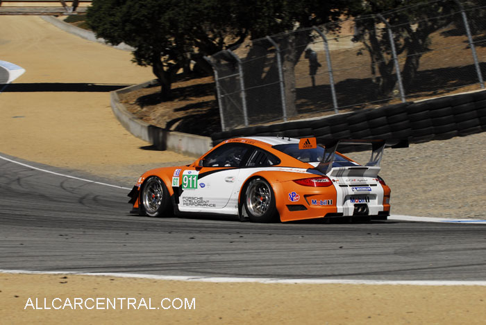 Porsche 911 GT3 RSR American Le Mans Series Monterey 2011