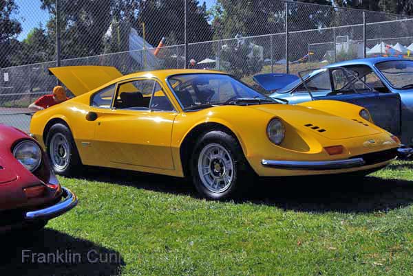 Ferrari 246 GT Dino 1972 Hillsborough Concours d'Elegance CA 2007