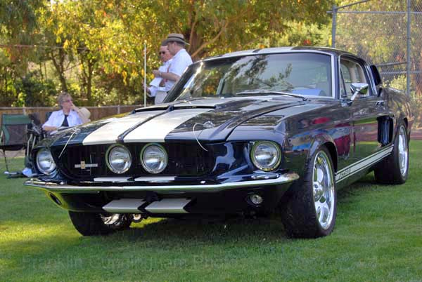 Ford Mustang GT 500 Shelby Cobra 1967. Hillsborough Concours d'Elegance, CA, 