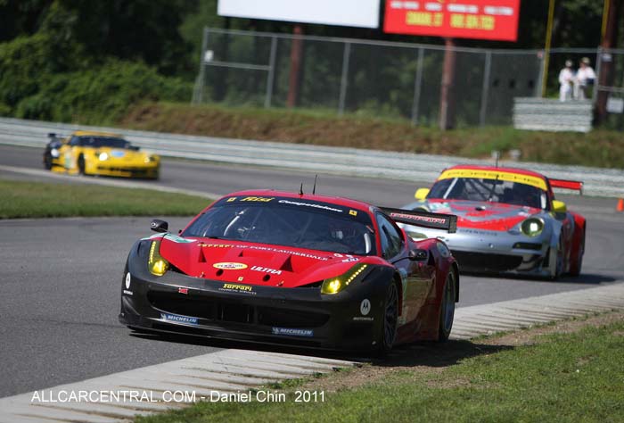 Ferrari 458 Italia Lime Rock ALM 2011