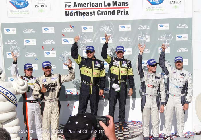 LMP2 Winners Lime Rock ALM 2011