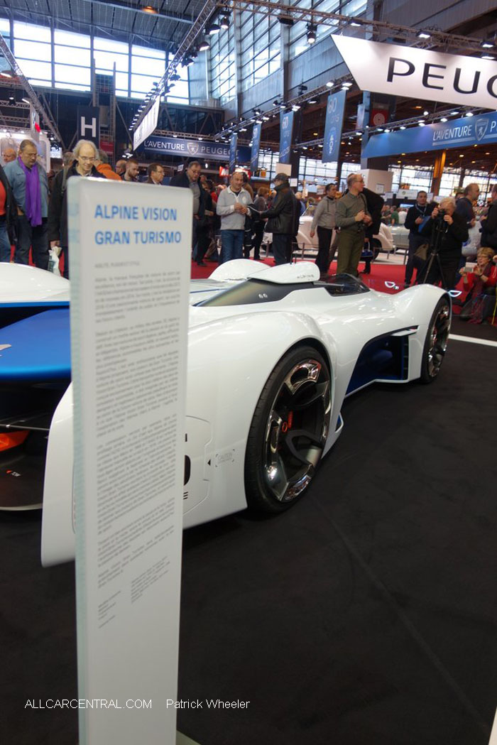 Alpine Vision Gran Turismo Paris Expo Patrick Wheeler Photographer