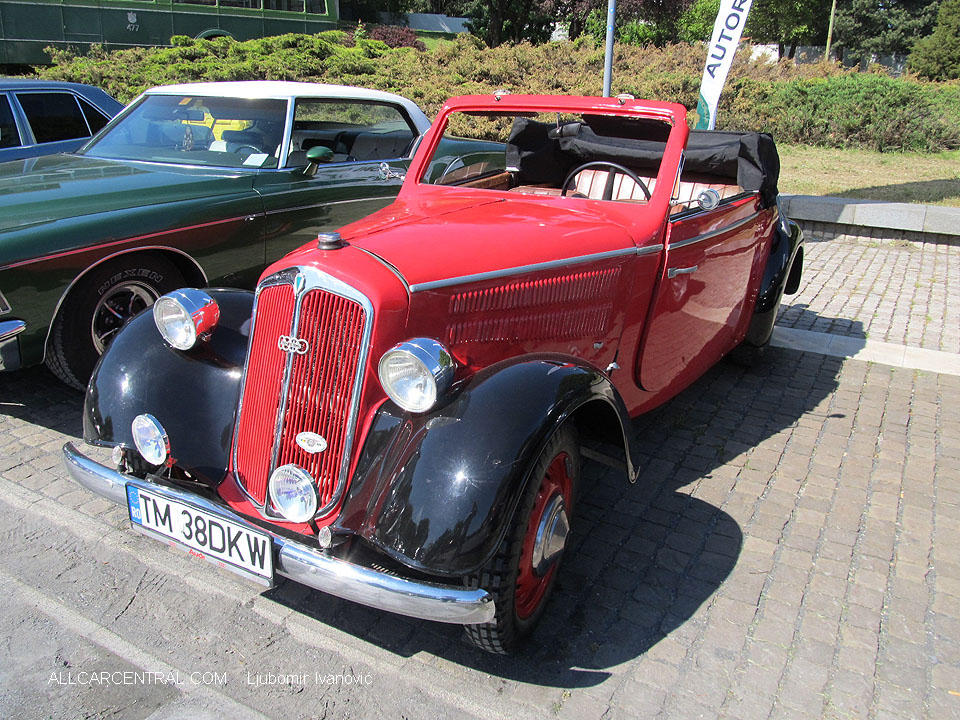 DKW F 8 Cabriolet 1938 10th Annual Meeting Association of Historians of Motorsports