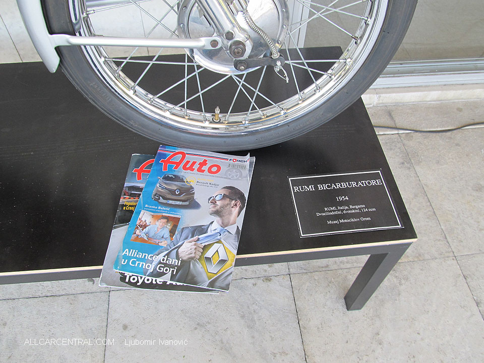 Rumi 125 Bicarburatore 1954 10th Annual Meeting Association of Historians of Motorsports