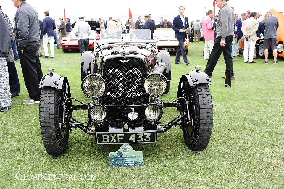Aston Martin Ulster Sport sn-K4-509-U 1935 Pebble Beach Concours 2016