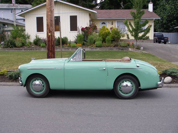 Austin A40 Sport Jensen body 1953