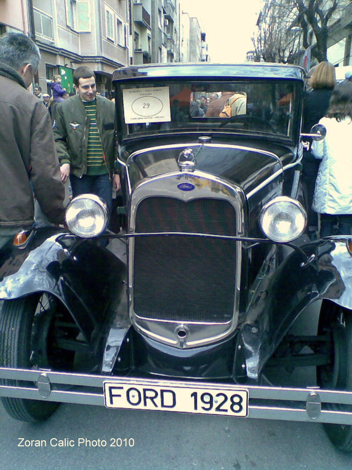 Ford 1928 CVETI Family Patron's Day car show for Old Town County in Belgrade, Serbia 2010