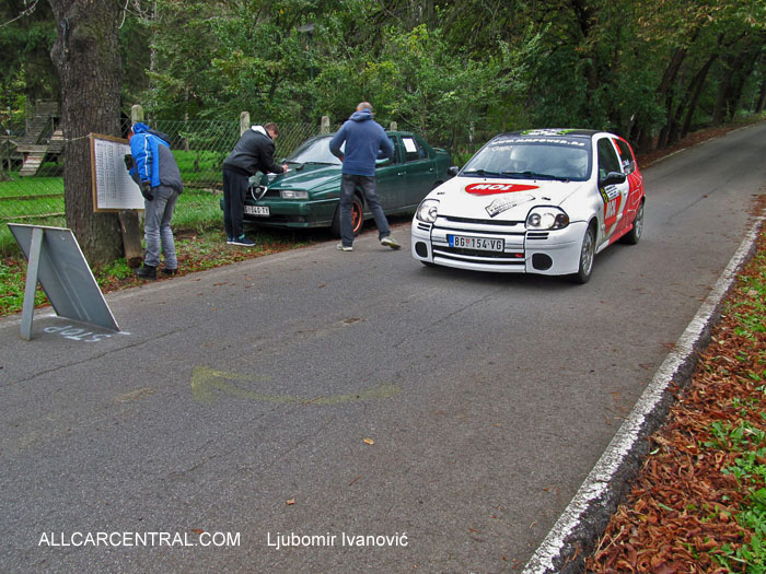  Renault Clio RS Zivko - Gajic 5th Belgrade Rally 2014