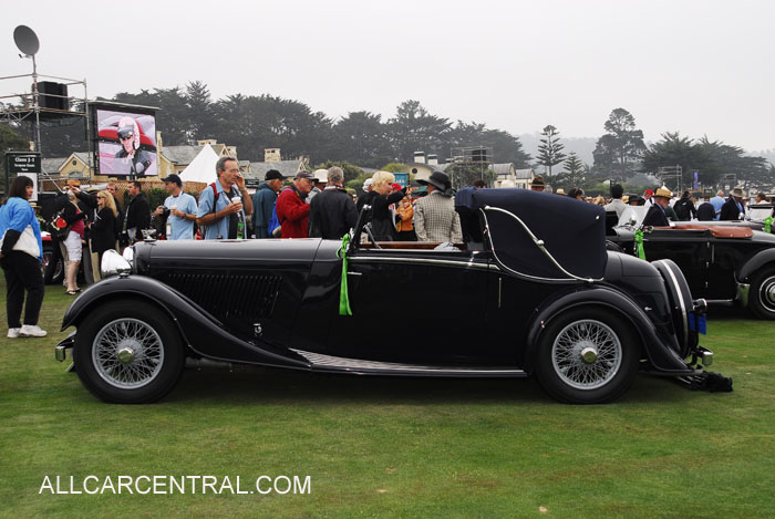 Bentley 3.5 Litre Thrupp & Maberly Drop Head Coupe 1934