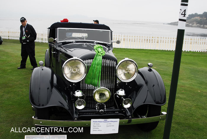 Bentley 3.5 Litre Thrupp & Maberly Drop Head Coupe 1934