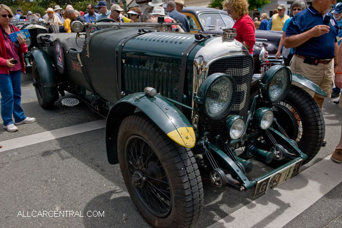  Bentley 4.5 Litre Vanden Plas Tourer 1928 Pebble Beach Tour d'Elegance 2014
