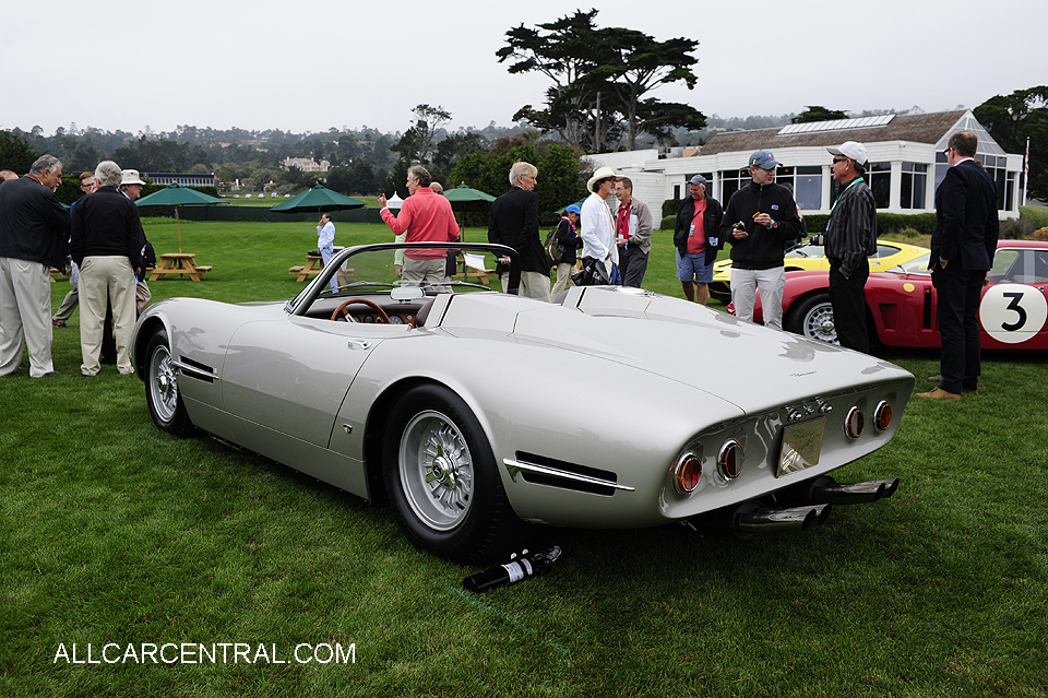 Bizzarrini 5300 Spyder Prototype Stile Italia sn-IA3-0245 1966 R05 Pebble Beach Concours d'Elegance 2016